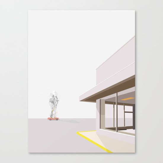 KRIMINALSAGER No.02 Canvas Print