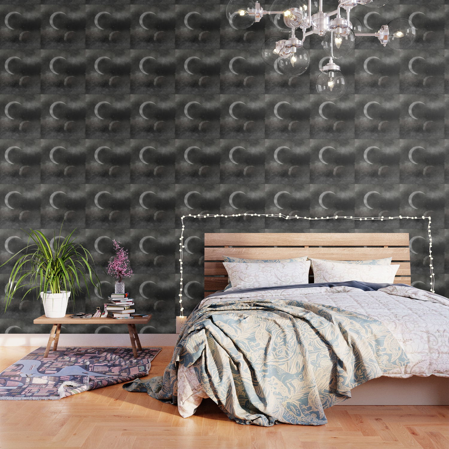 Two Moons Wallpaper By Mandilynnyoung Society6