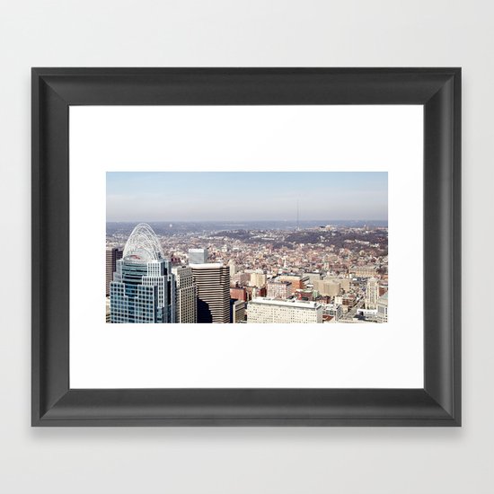 Background Noise Framed Art Print