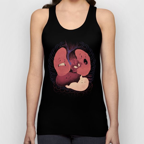 Heart Attack Unisex Tank Top
