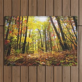 Autumn Woods Outdoor Rug