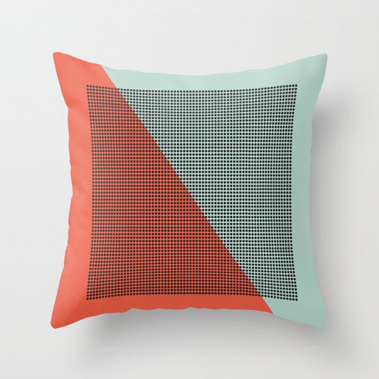 Farbe//Two Throw Pillow