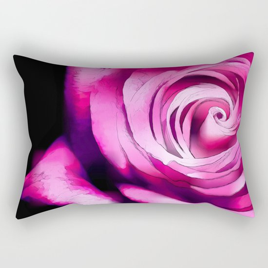 Rose flower Rectangular Pillow