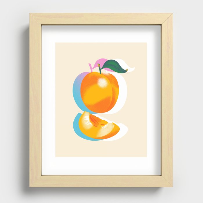Apricots Recessed Framed Print