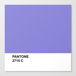 Pantone Purple Canvas Print