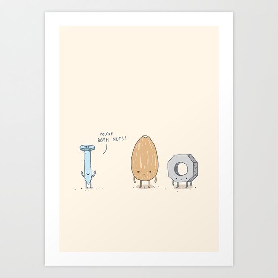 Nailed It Art Print