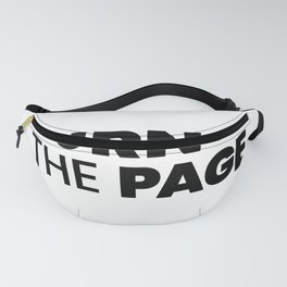 Turn The Page Fanny Pack