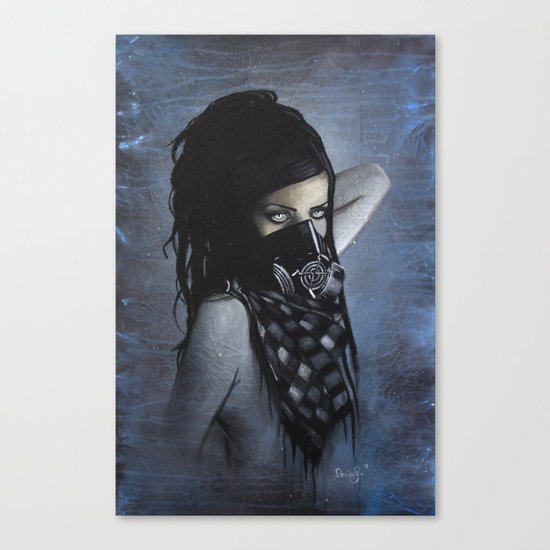Nicole Lazuli Canvas Print