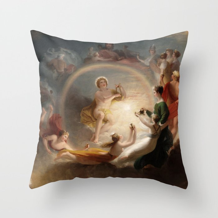 Apollo's Enchantment Painting  Throw Pillow