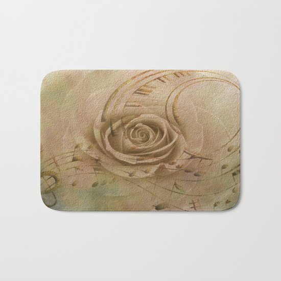 Timeless Love Abstract Bath Mat