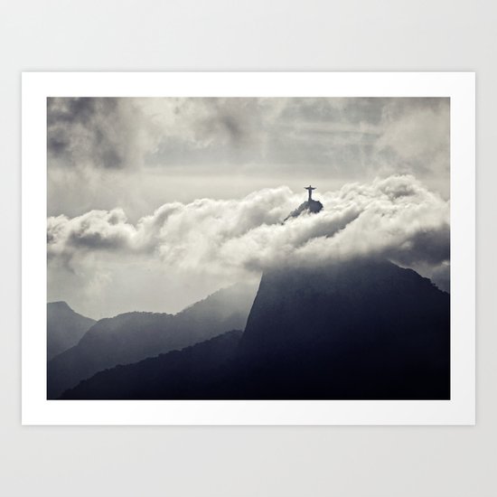Cristo Redentor Art Print