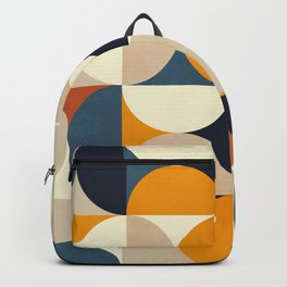 mid century abstract shapes fall winter 1 Backpack