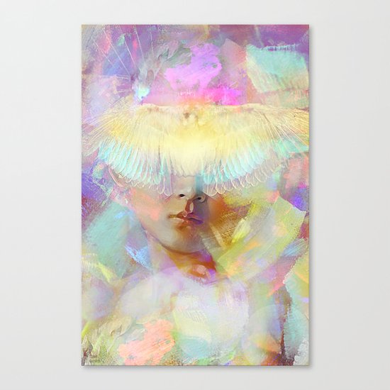 The look of the innocence Canvas Print