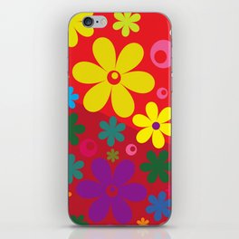 Flower Pattern iPhone Skin