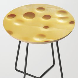 Swiss Cheese Side Table