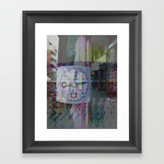 Thursday 4 October 2012: Somewhere, tender options prevail. Framed Art Print