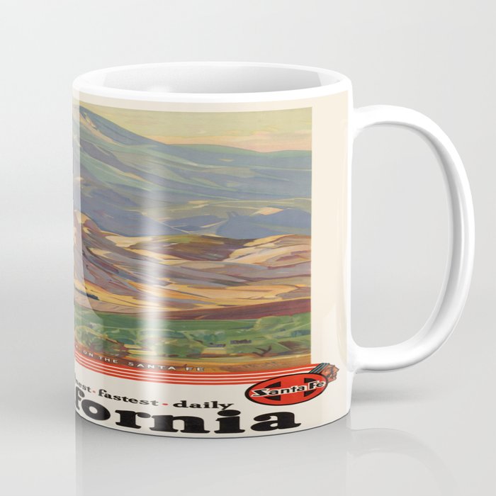 Vintage poster - California Coffee Mug