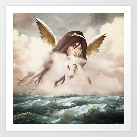 An Ocean of Sorrow Art Print
