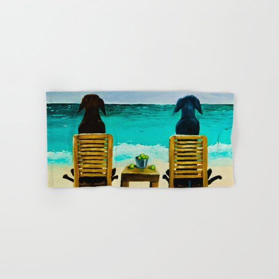 Beach Bums Hand & Bath Towel