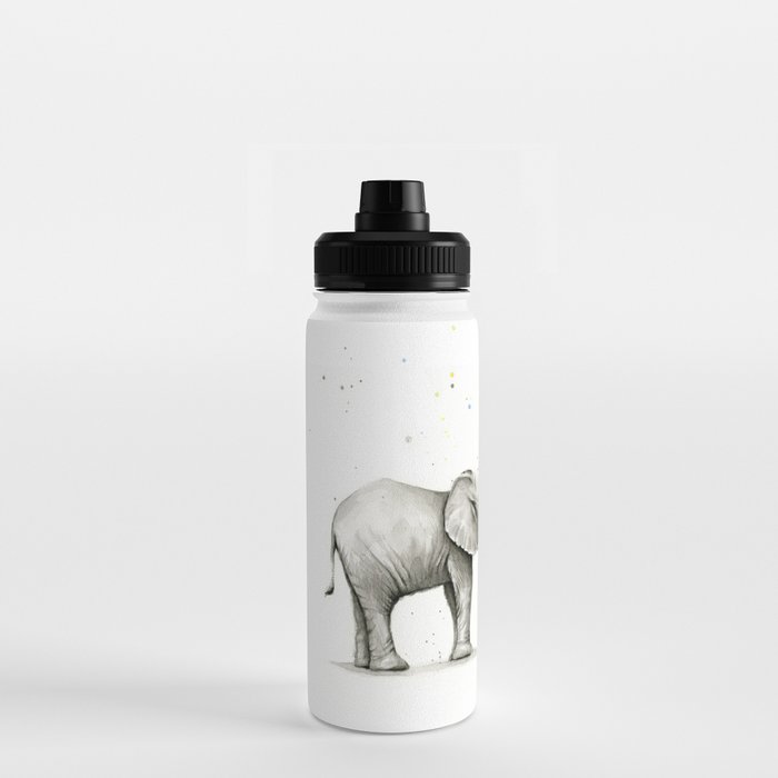Spark & Spark. Blue Baby Elephant Personalized Thermos Bottle – Give Wink