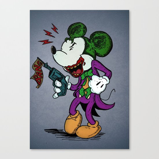 Why So Serious? Canvas Print