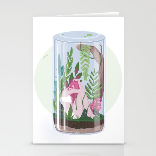 My body is a cage  Stationery Cards