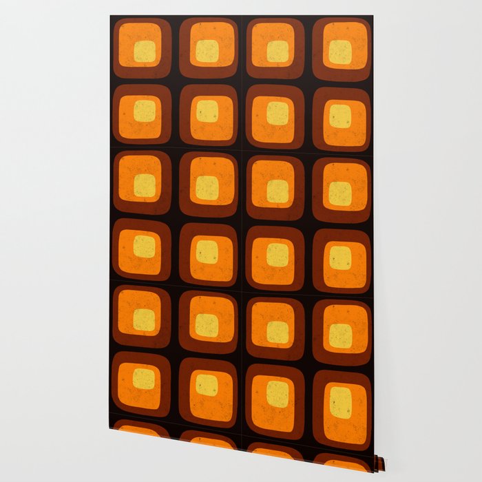 60s Retro Mod Wallpaper By Wellingtonboot Society6