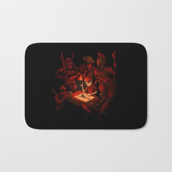Draw Your Weapon Bath Mat