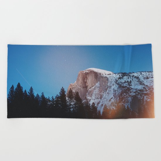 Yosemite Landscape Beach Towel
