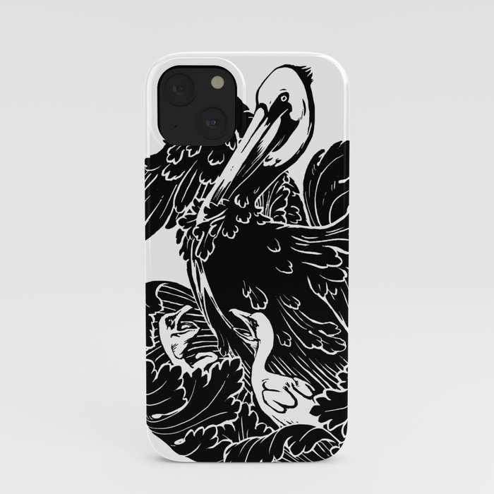 A Pelican in Her Piety iPhone Case