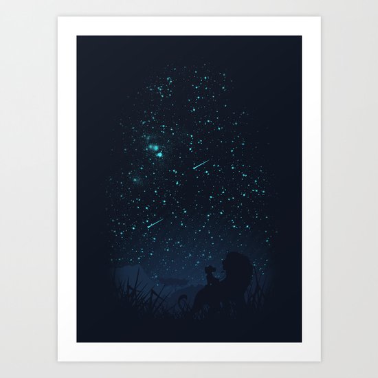 Under The Stars Art Print