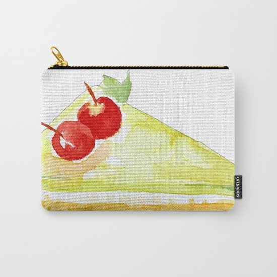 Lime Cake Carry-All Pouch
