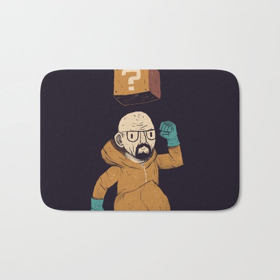 heisenberg power up Bath Mat