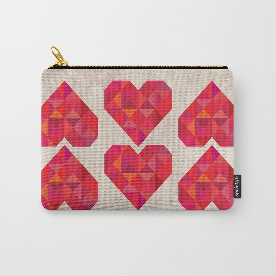 Heart geometry Carry-All Pouch
