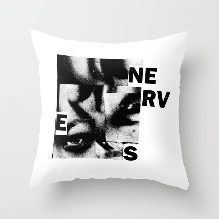 NERVES Throw Pillow