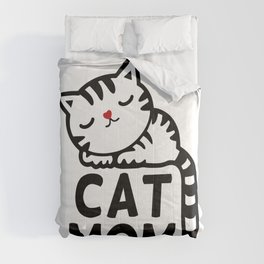 Cat Mom Comforter