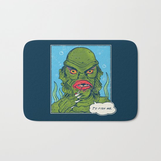 The Sultry Lagoon Bath Mat