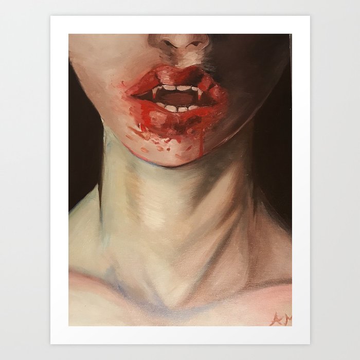 Blood Lust Art Print