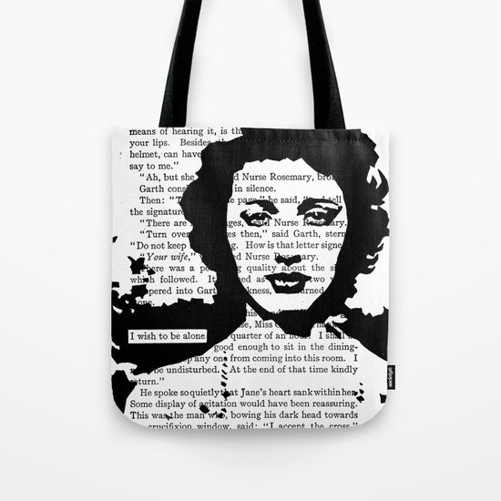 I Wish to be Alone Tote Bag