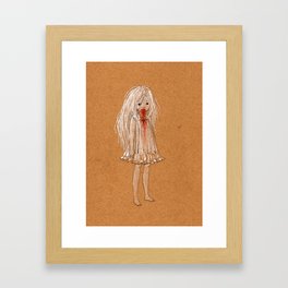 Vampire Framed Art Print