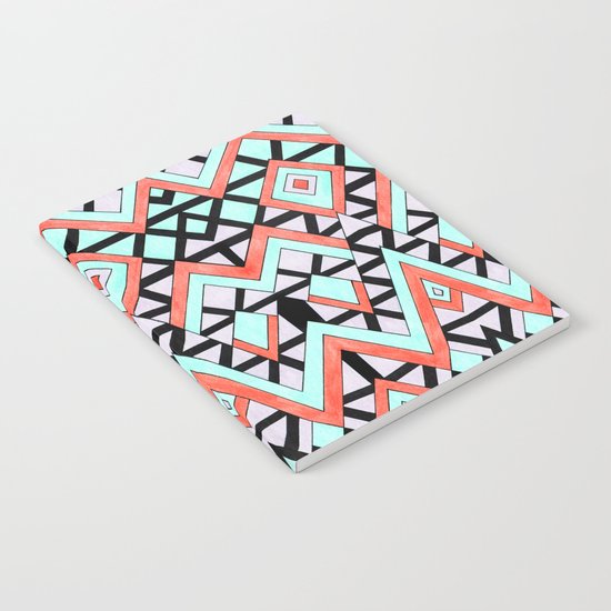 Geometric Mountains Notebook