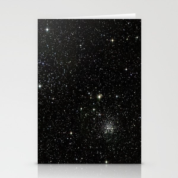 Space - Stars - Starry Night - Black - Universe - Deep Space Stationery Cards
