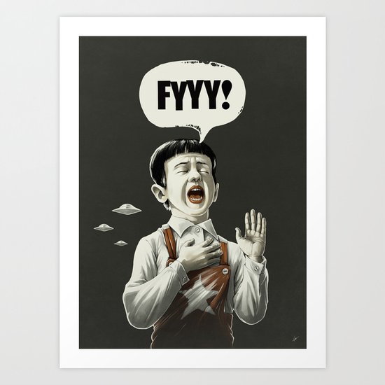 TESTI.FYYY! Art Print