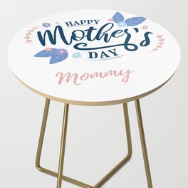 Happy Mother's Day Mommy from Daughter, Youth Mommy and Me, Side Table