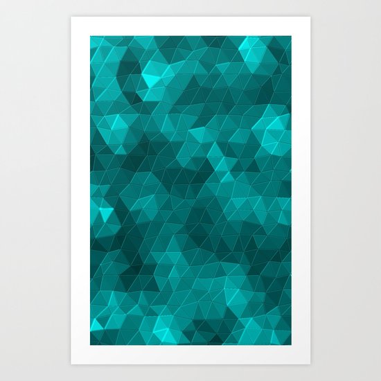 Kaleidoscope Series Crystal Art Print