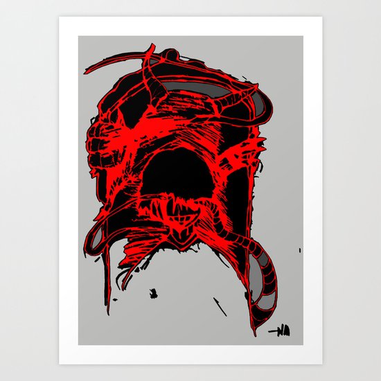 monster side Art Print