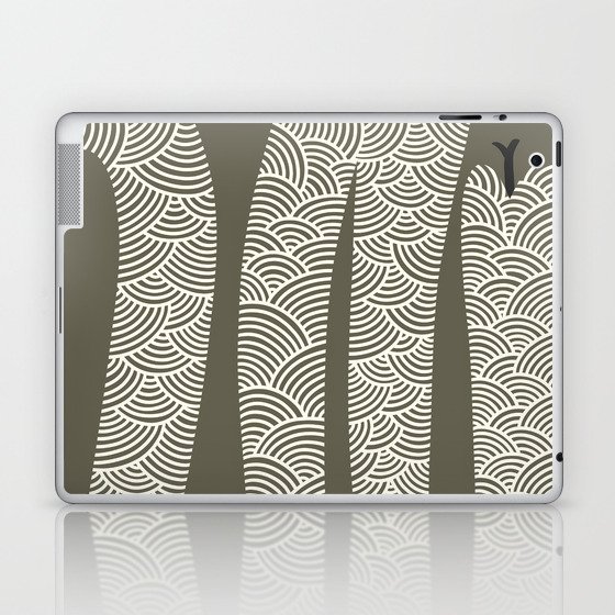 Abstract patterned snake 2 Laptop & iPad Skin