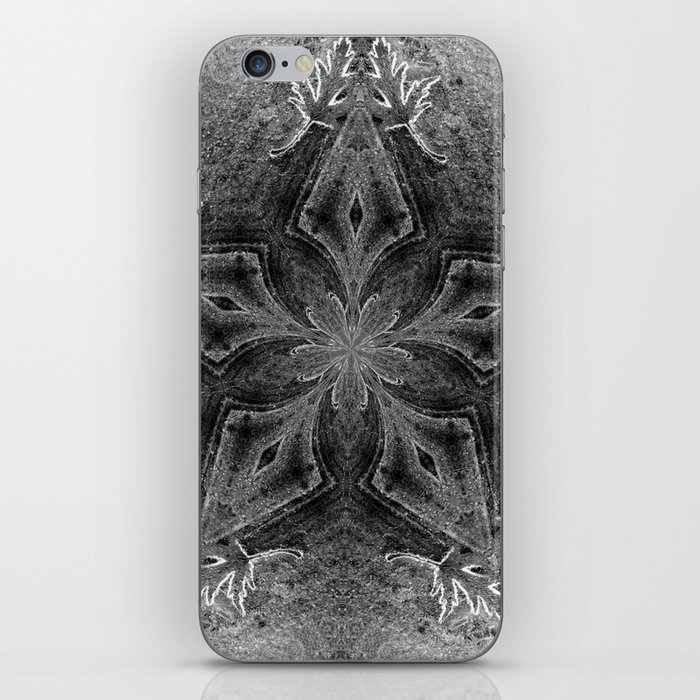 Kaleidoscope - Frosty Leaf iPhone Skin
