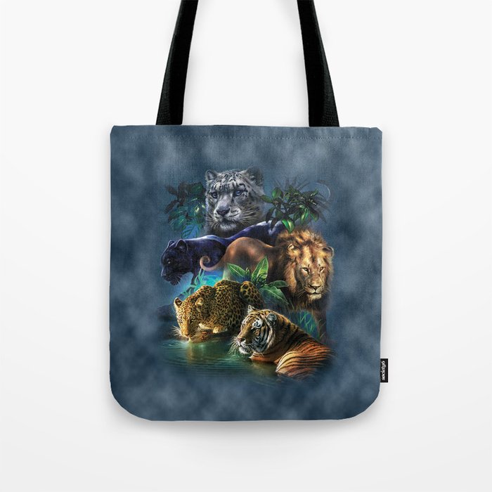 The Mountain Big Cats Tote Bag