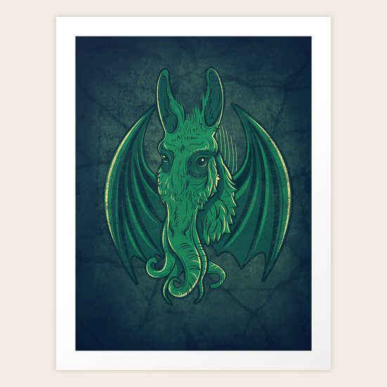 Mulethulhu Art Print